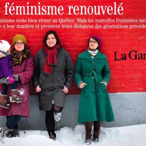Jeunes féministes à la une! Jeunes féministes à la une!